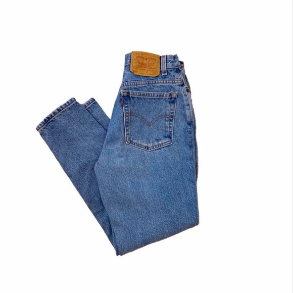 VTG Vintage LEVI 550 jeans high rise relaxed fit denim 27 - Picture 1 of 14